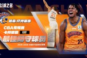 kaiyun集团-官方：怀特塞德当选本赛季CBA常规赛最佳防守球员